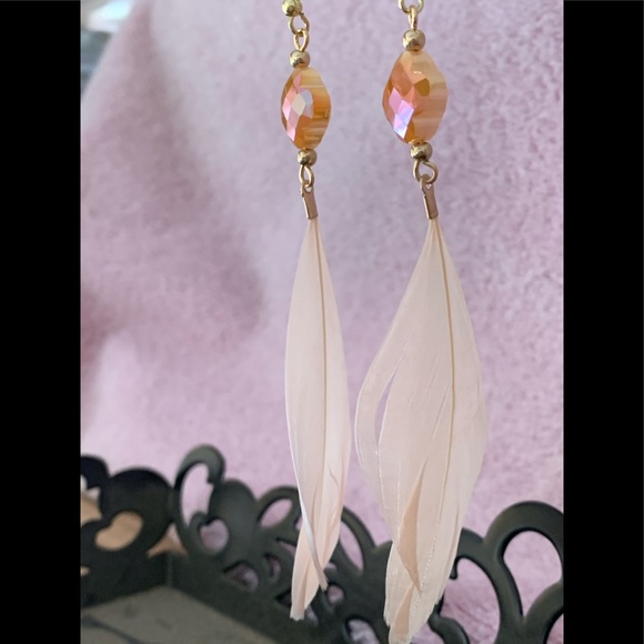 Feather Earrings - Picture 4 of 5